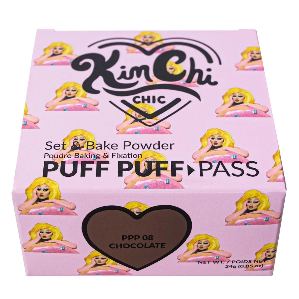 KimChi Chic Chocolate Puff Puff Pass Set & Bake Powder- deep skin tones, vegan